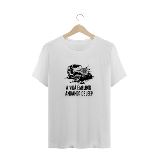 Nome do produto Camiseta Plus Size - Vida de Jeep