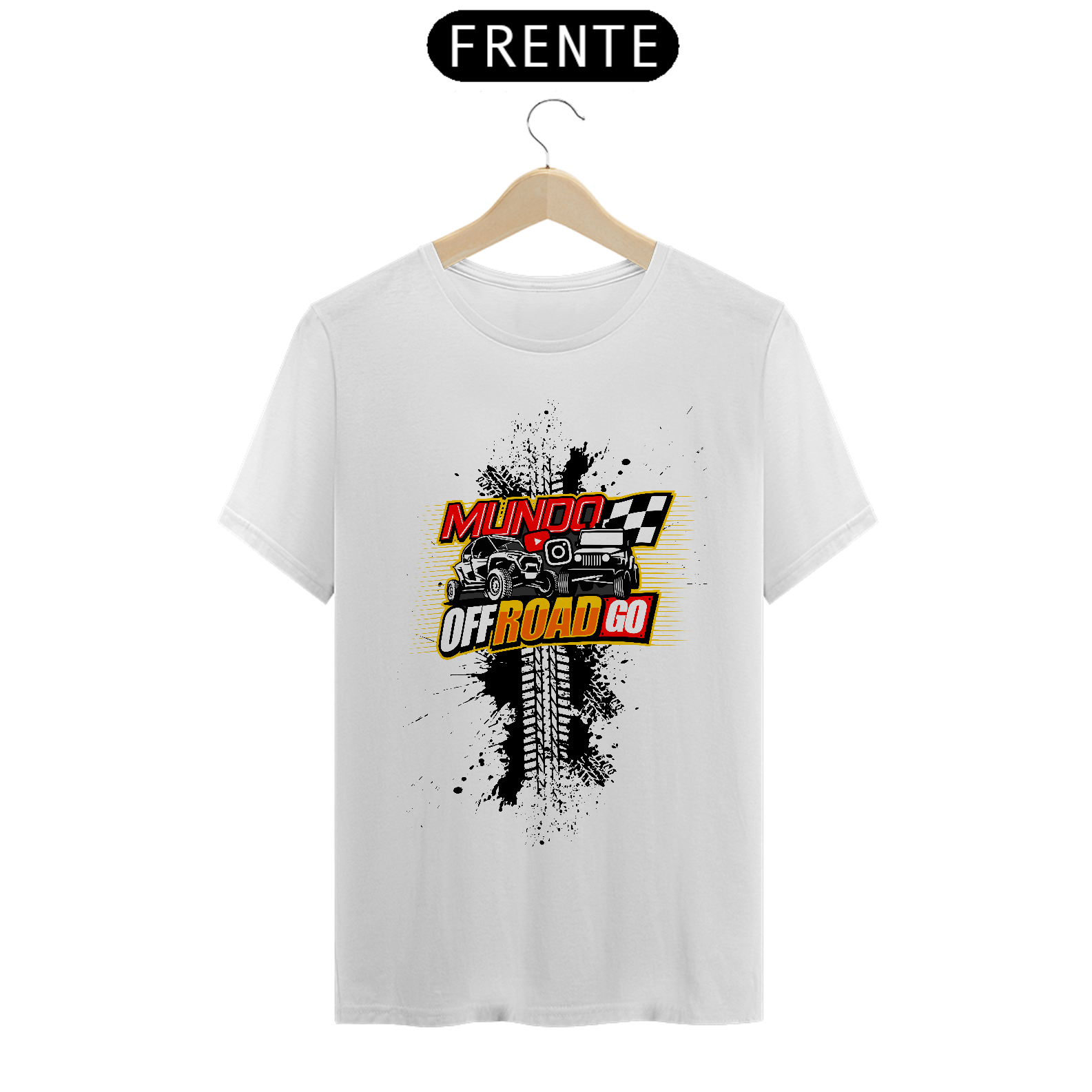 Camisa Mundo Off Road - Black