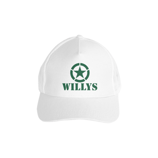Nome do produto Boné Americano com Tela - WILLYS