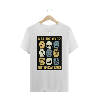 Nome do produto Camiseta Plus Size - NATURE OVER