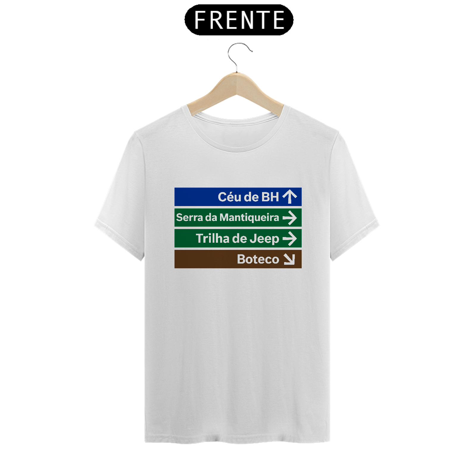 Camiseta Quality Sinalizando - Belo Horizonte