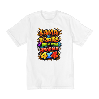 Nome do produto Camiseta Infantil Lama & Reduzida - 10 a 14 Anos