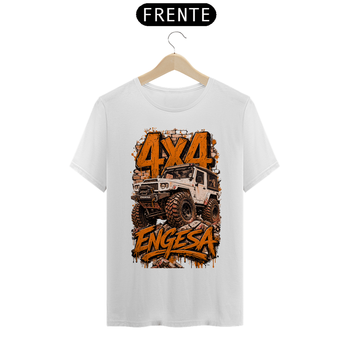 Nome do produto: Camiseta Quality - 4x4 Engesa