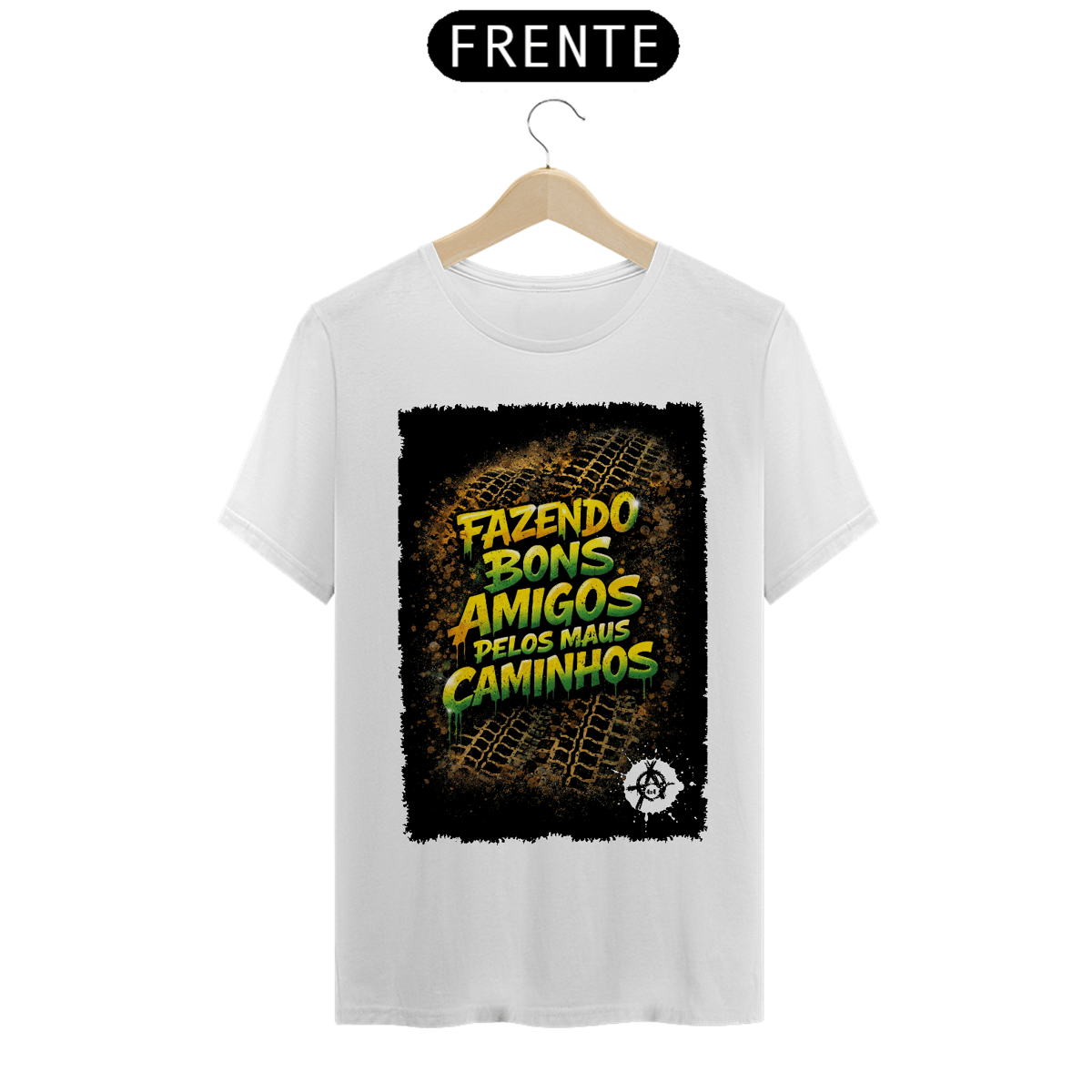 Nome do produto: Camiseta Classic 55Cents - Fazendo Bons Amigos