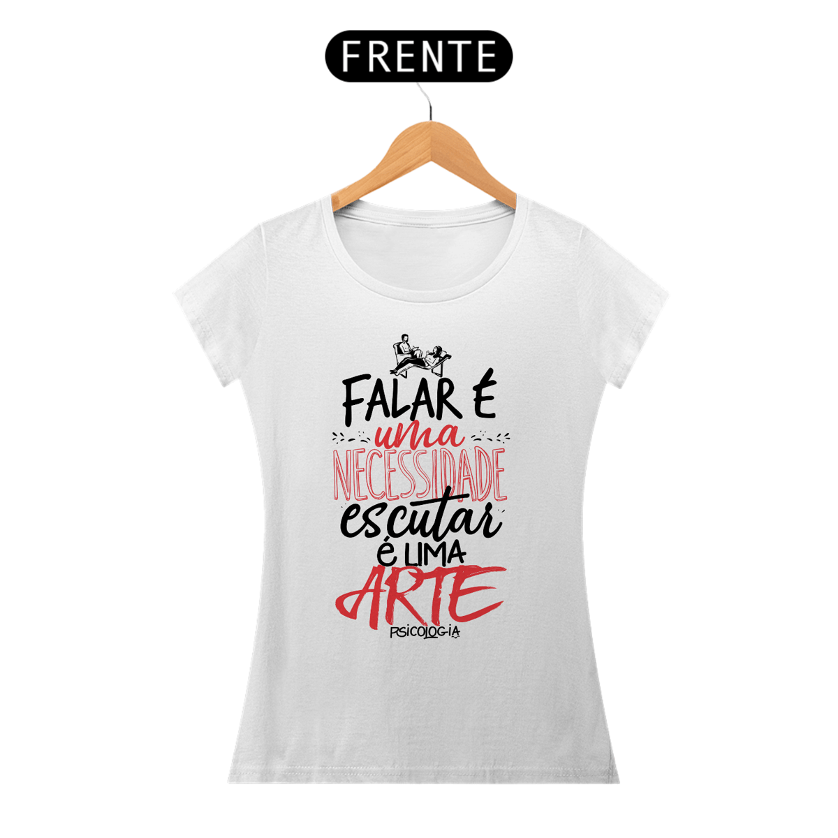 Nome do produto: Baby Look - Psicologia 02