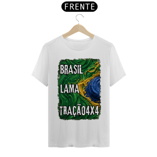 Nome do produto Camiseta Quality - Brasil - Lama - Tração 4x4