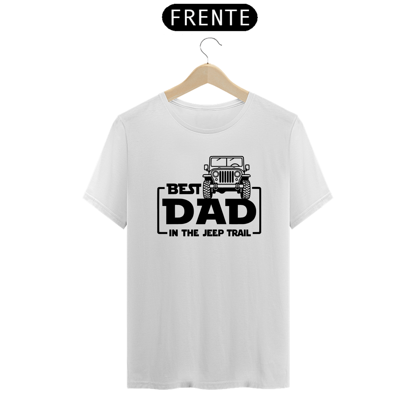 Camiseta Quality - DAD JEEP TRAIL