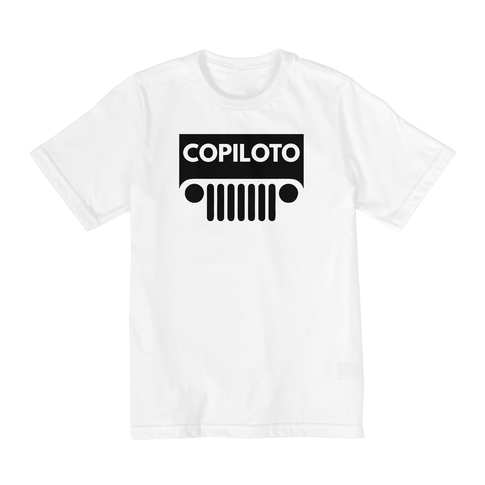 Camiseta Infantil Copiloto Jeep - 02 a 14 Anos