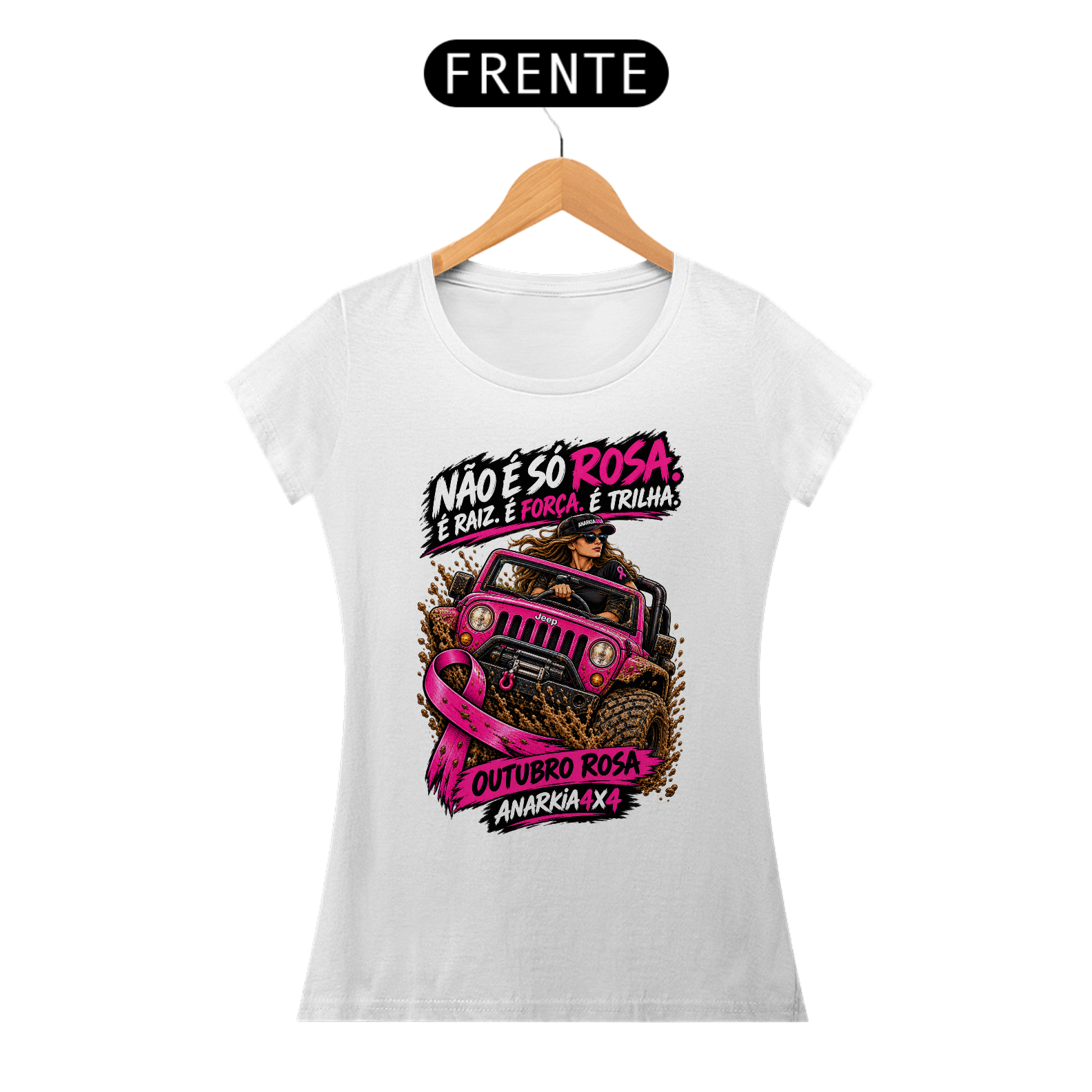 Nome do produto: Baby Look Quality - Jipeira Outubro Rosa