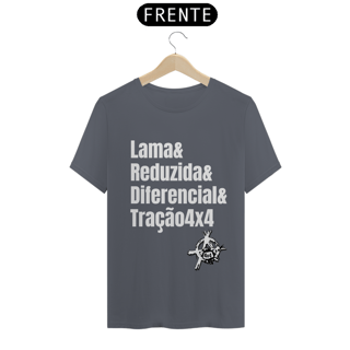 Nome do produto Camiseta Quality - Lama & Redução & Diferencial & Tração4x4