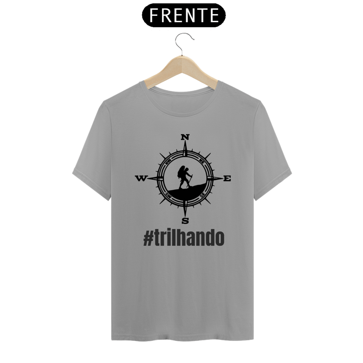 Nome do produto: Camiseta Quality - #trilhando