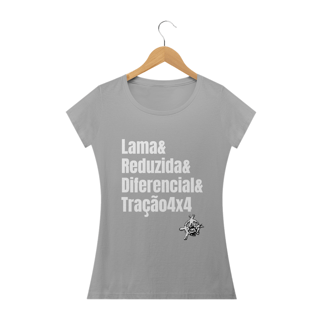 Nome do produto Baby Look Classic - Frases One