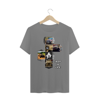 Nome do produto Camiseta Plus Size - Jeep Life Anarkia 4x4