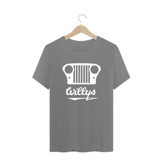 Nome do produto Camiseta Plus Size - Grade Willys Branca