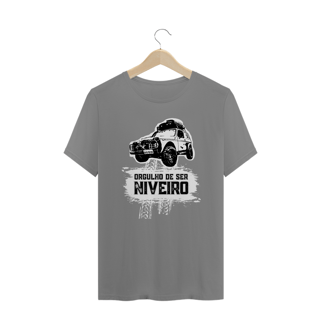 Nome do produto Camiseta Plus Size - Orgulho Niveiro - Black