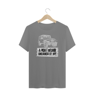 Nome do produto Camiseta Plus Size - Vida Melhor - Black