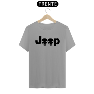 Nome do produto Camiseta  Quality - Caveira Jeep - Black