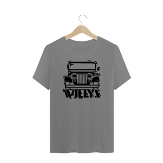 Nome do produto Camiseta Plus Size - Willys Black
