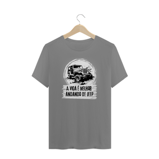 Nome do produto Camiseta Plus Size - Vida de Jeep