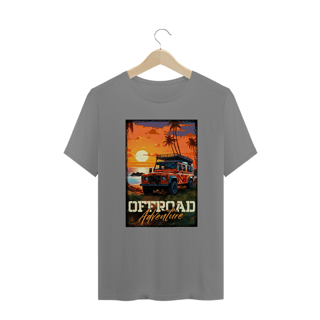 Nome do produto Camiseta Plus Size - Land Rover Off Road