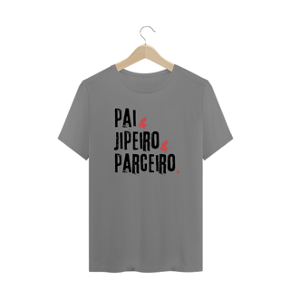 Nome do produto Camiseta Plus Size - Pai & Jipeiro & Parceiro