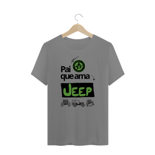 Nome do produto Camiseta Plus Size - Pai ama Jeep
