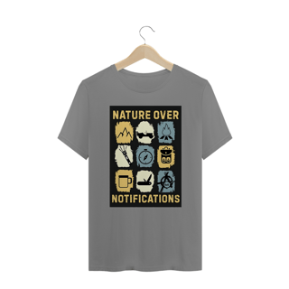 Nome do produto Camiseta Plus Size - NATURE OVER