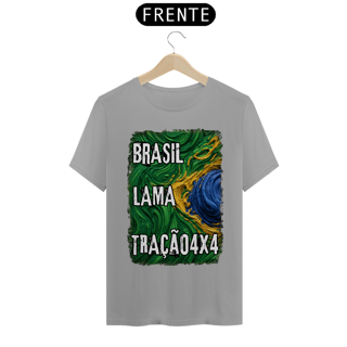 Nome do produto Camiseta Quality - Brasil - Lama - Tração 4x4