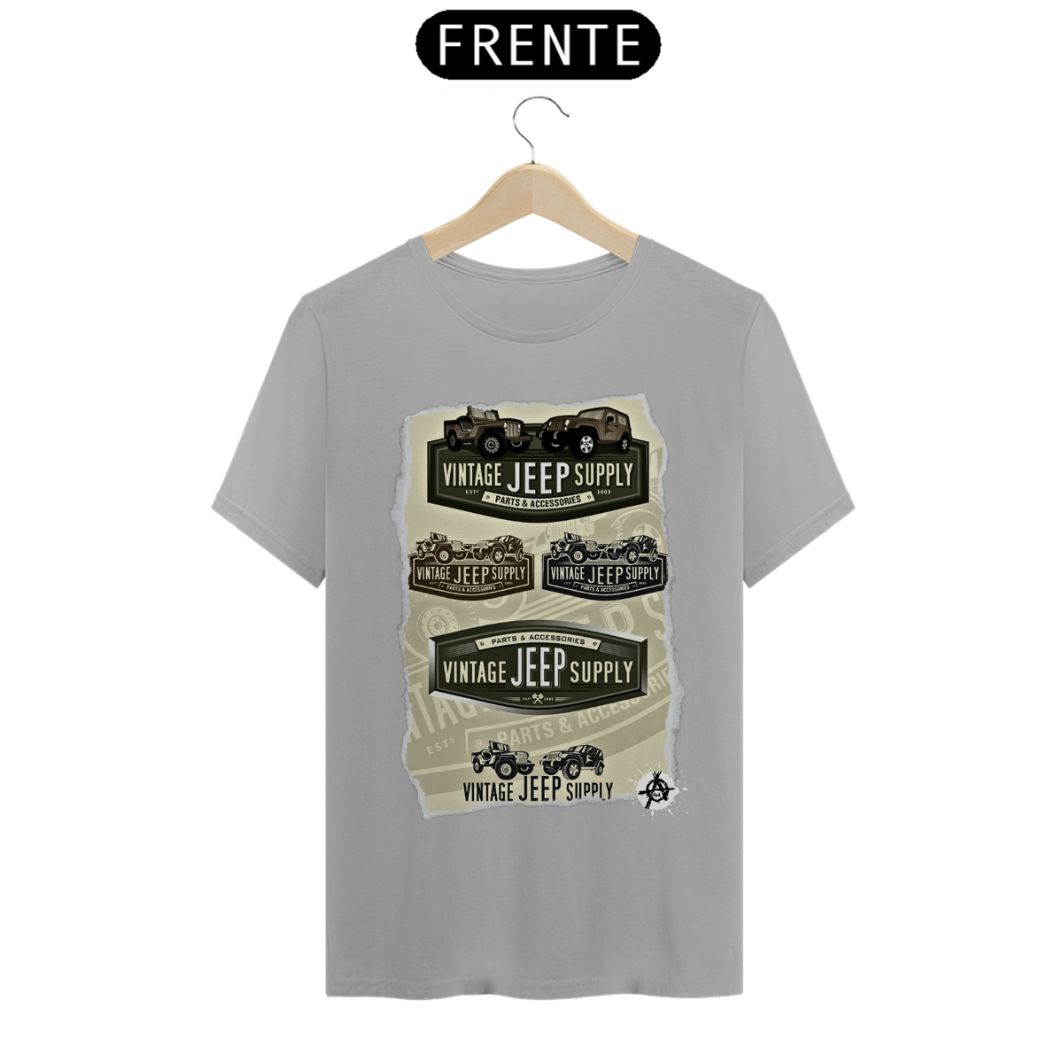 Nome do produto: Camiseta Classic 55Cents - Jeep Supply