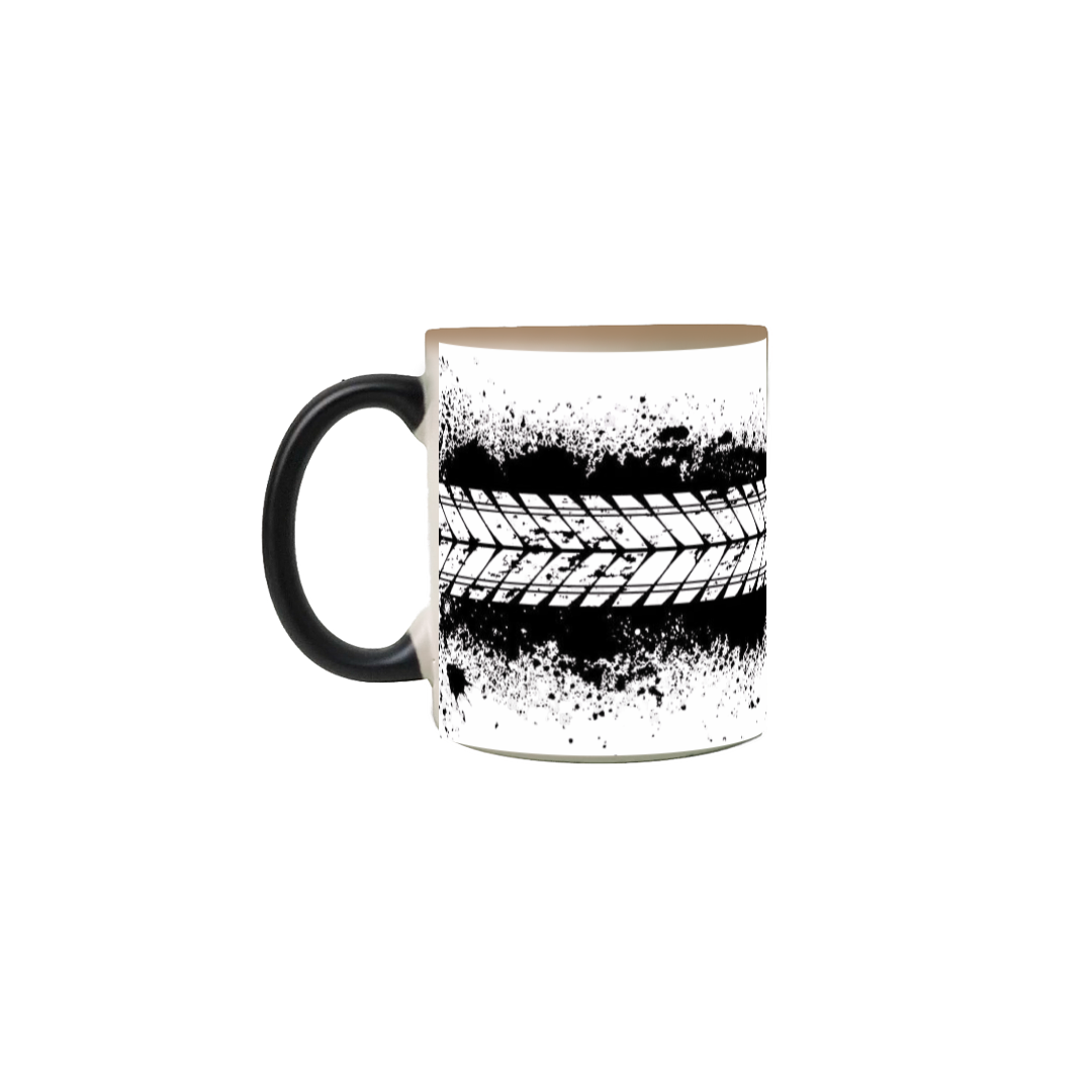 Nome do produto: Caneca Mágica - Marca de Pneu