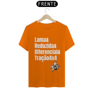 Nome do produto Camiseta Quality - Lama & Redução & Diferencial & Tração4x4