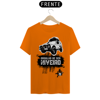 Nome do produto Camiseta Quality - Orgulho Niveiro - Branca