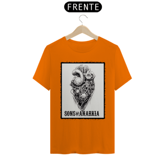 Nome do produto Camiseta Quality - Sons Of Anarkia Coração - Branca