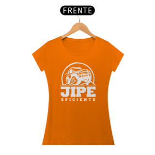 Nome do produto Baby Look - Jipeira Eficiente - Logo Branca
