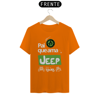 Nome do produto Camiseta Quality - Pai ama Jeep - Black