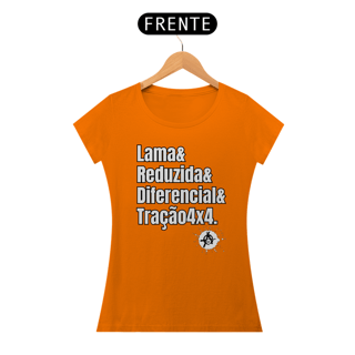 Nome do produto Baby Look Classic - Lama & Tração 4x4