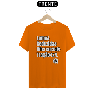 Nome do produto Camiseta Quality - Lama & Redução & Diferencial & Tração4x4