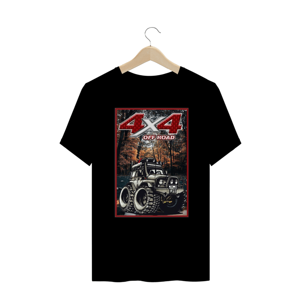 Nome do produto: Camiseta Plus Size - 4x4 Off Road