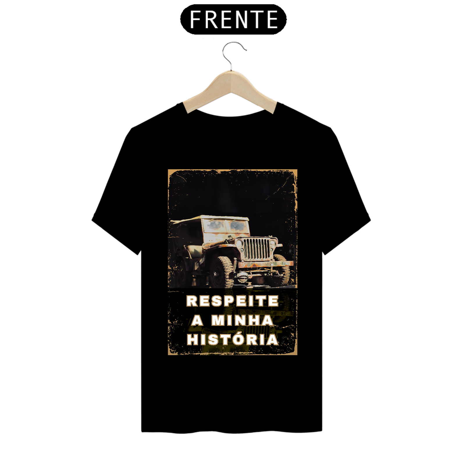 T-Shirt Prime - Respeite Minha História