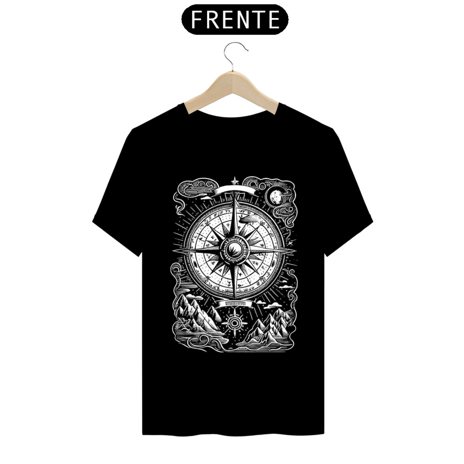 T-Shirt Prime - Rosa dos Ventos