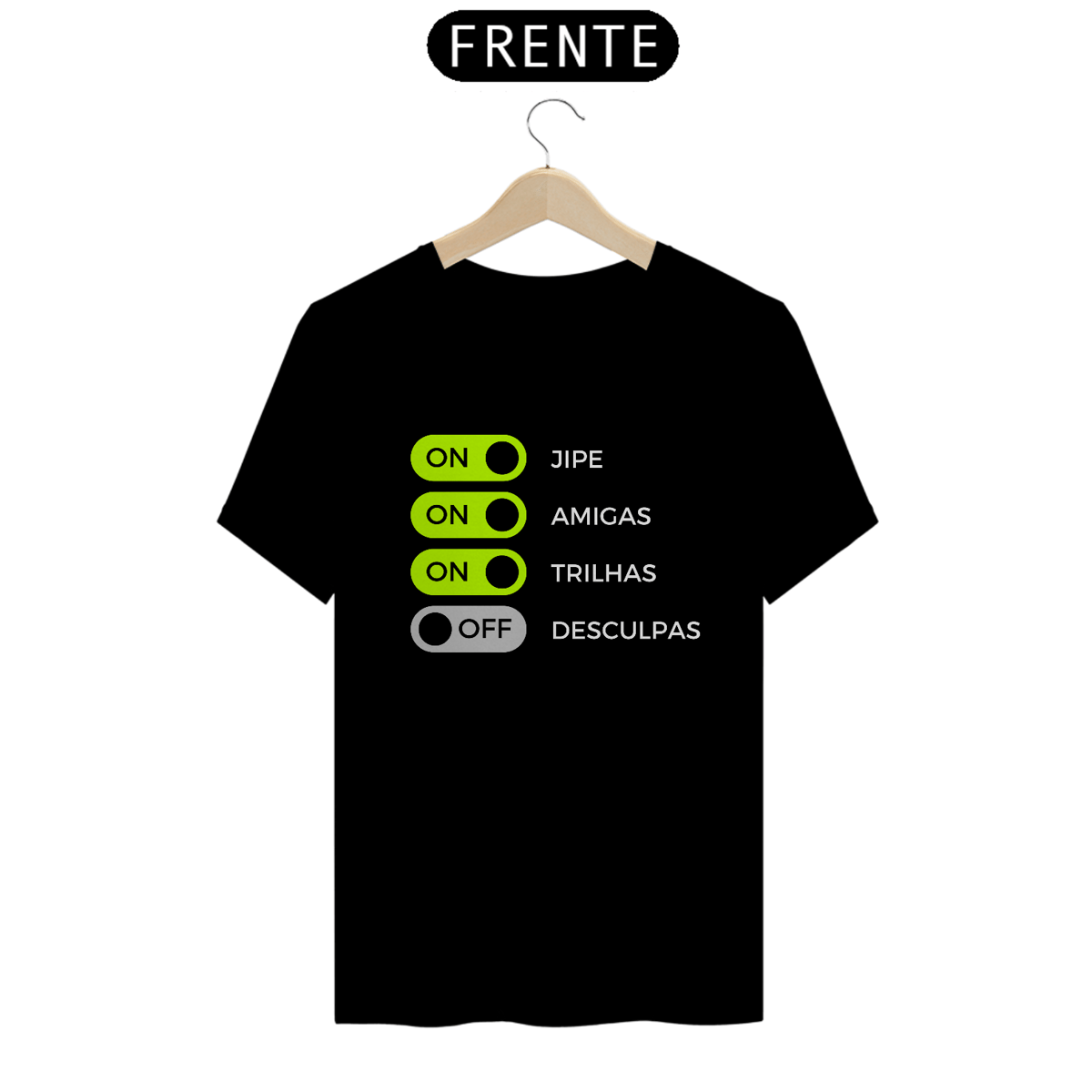 Nome do produto: Camiseta Quality - Jipe & amigas