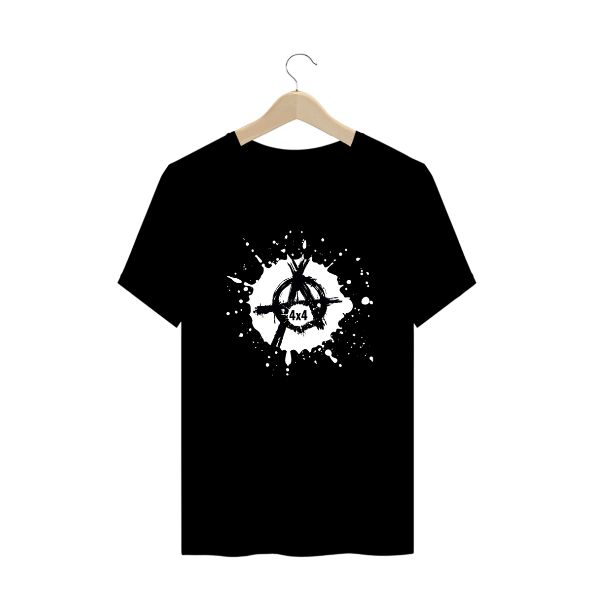 Nome do produto: Camiseta Plus Size - Anarkia 4x4 Lama