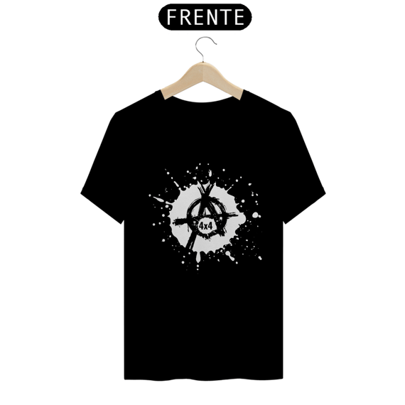 Camiseta Quality - Anarkia Logo Branco