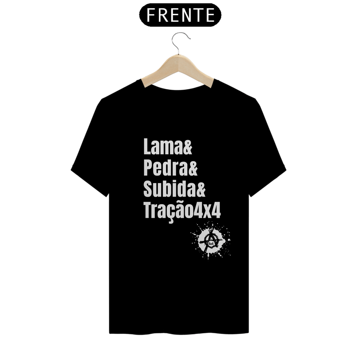 Nome do produto: Camiseta Quality - Lama & Tração 4x4