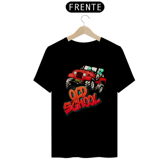 Camiseta Quality - Jeep Old School