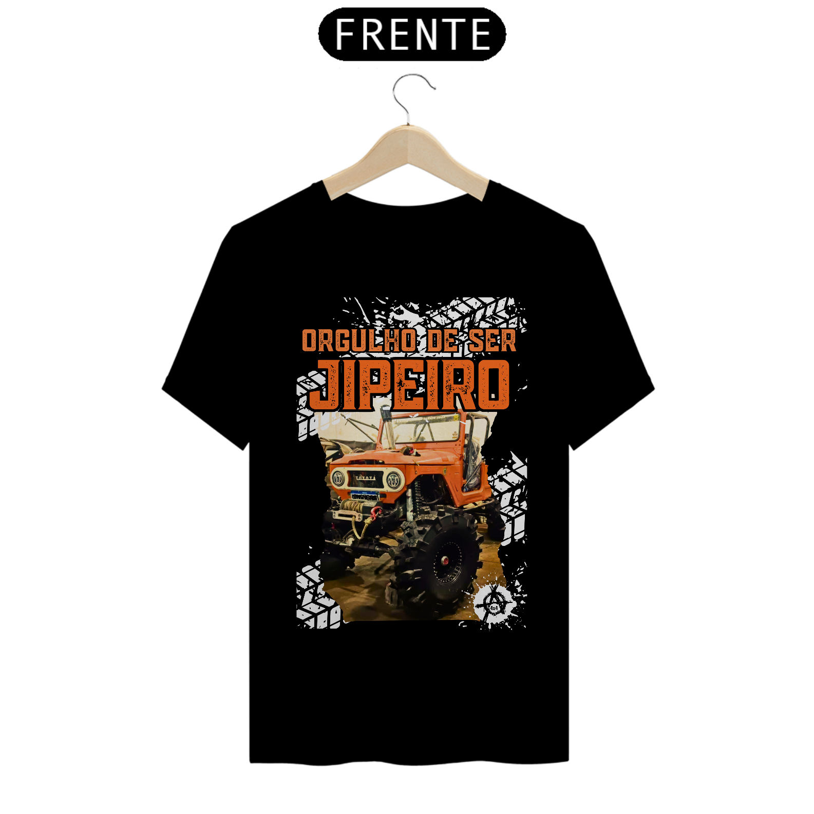 T-Shirt Quality - Orgulho Jipeiro / Toyota - Black