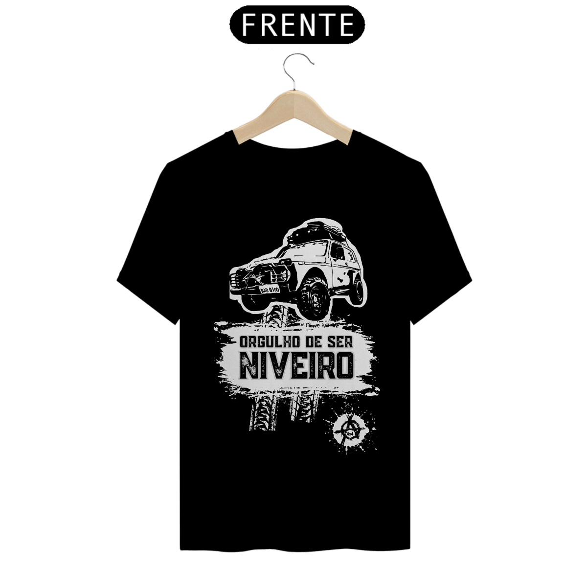 Nome do produto: Camiseta Quality - Orgulho Niveiro - Black