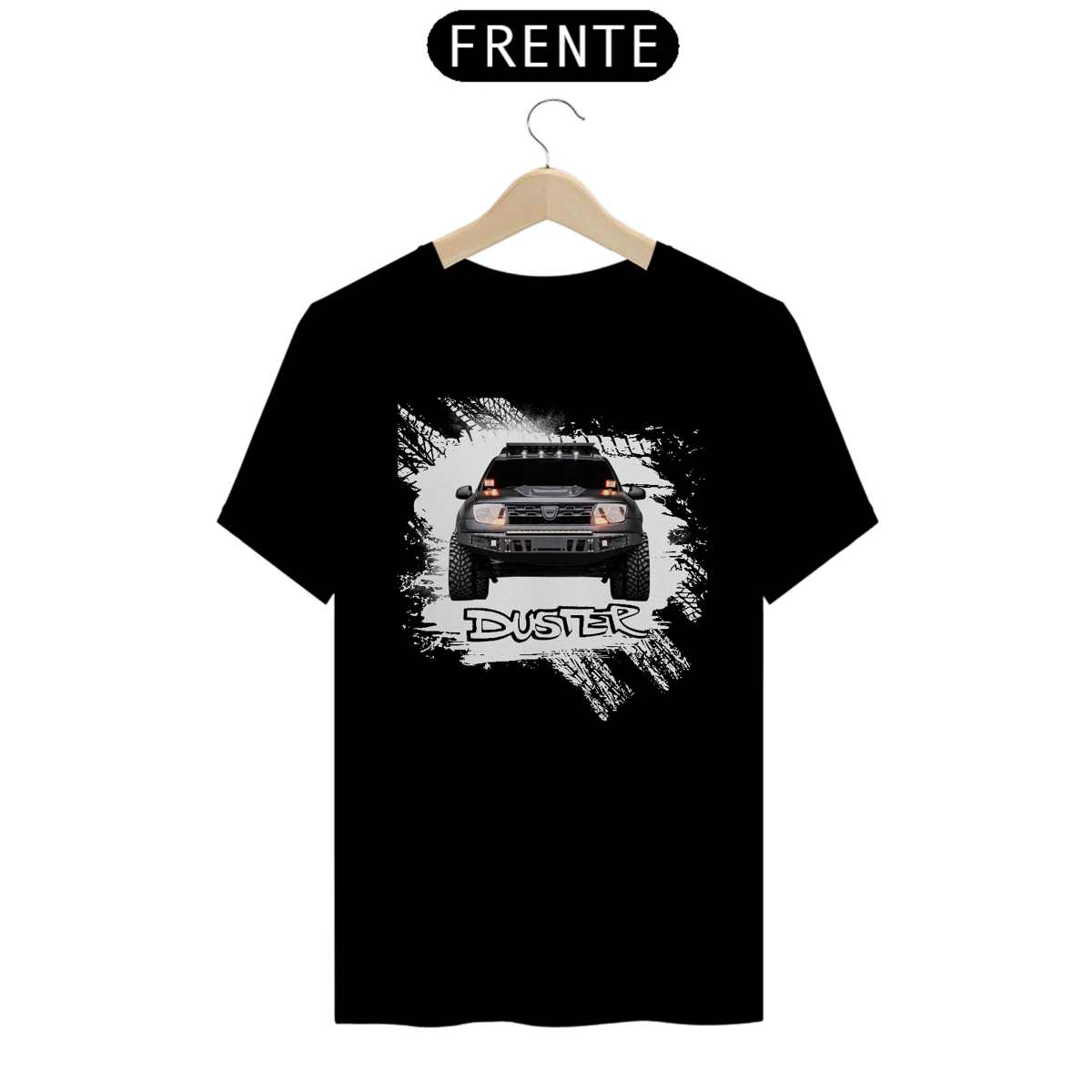 Nome do produto: Camiseta Quality - Duster 4x4 - Black