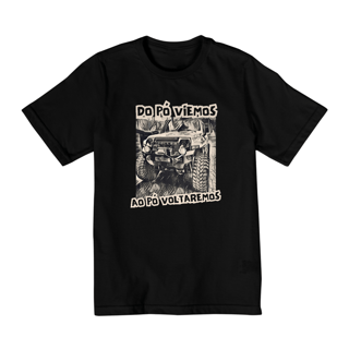 Nome do produto Camiseta Infantil 02 a 08 Anos  - Troller  - Do Pó Viemos