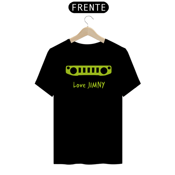 Camiseta Quality - Love Jimny - Amarelo